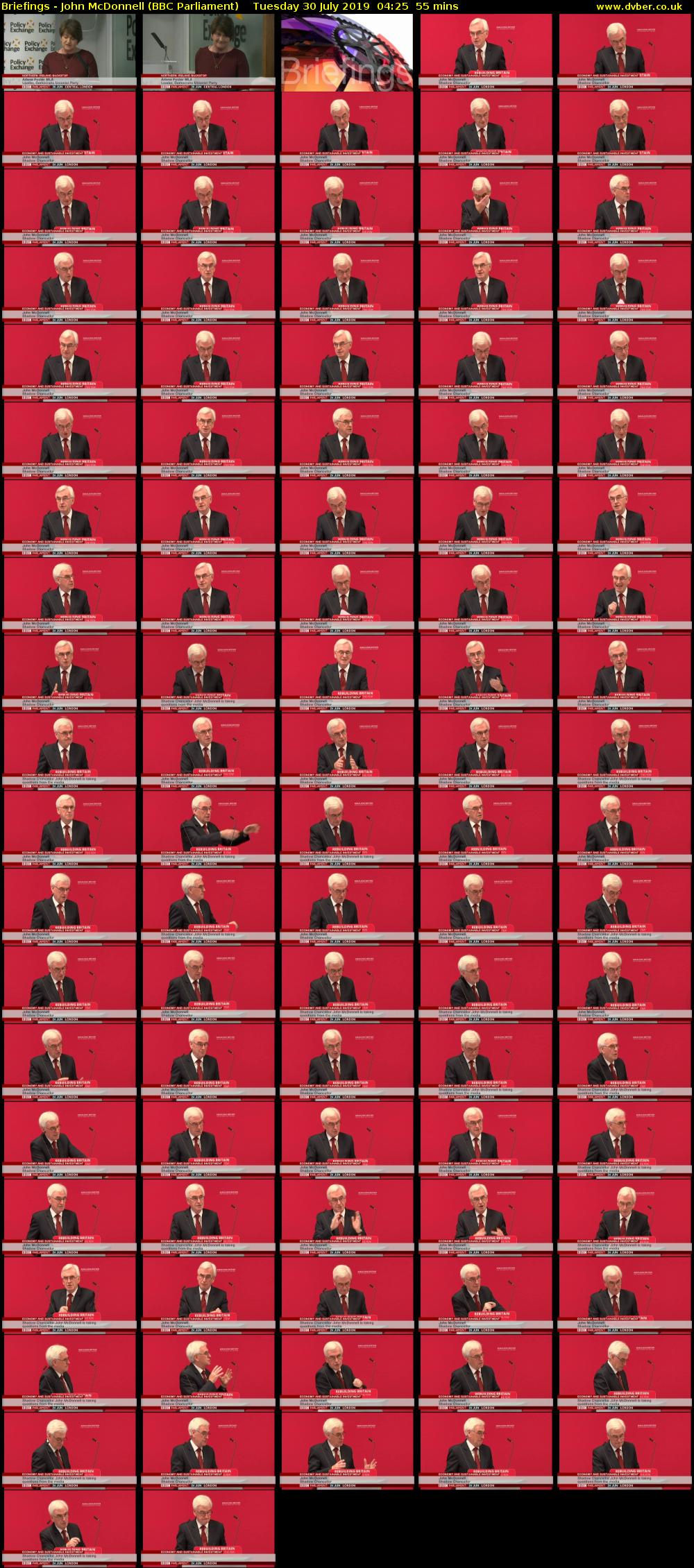 Briefings - John McDonnell (BBC Parliament) Tuesday 30 July 2019 04:25 - 05:20