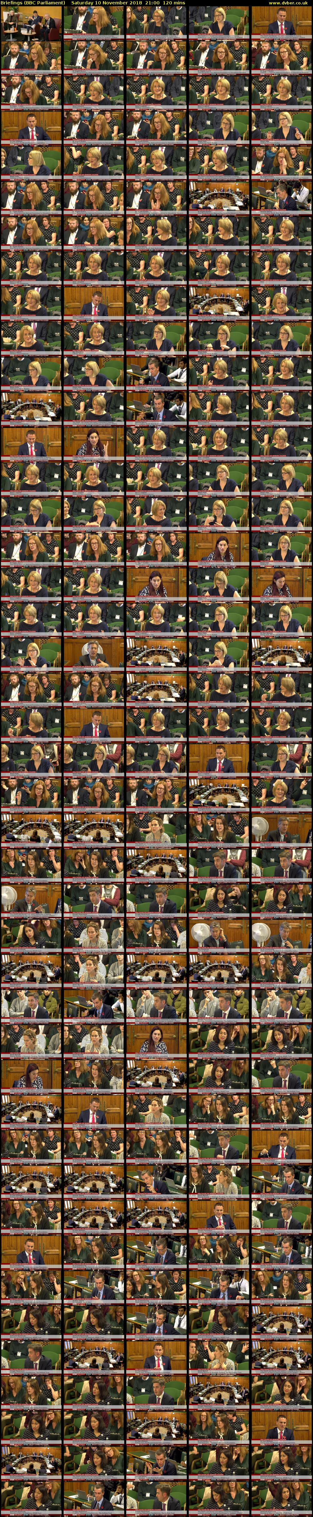 Briefings (BBC Parliament) Saturday 10 November 2018 21:00 - 23:00