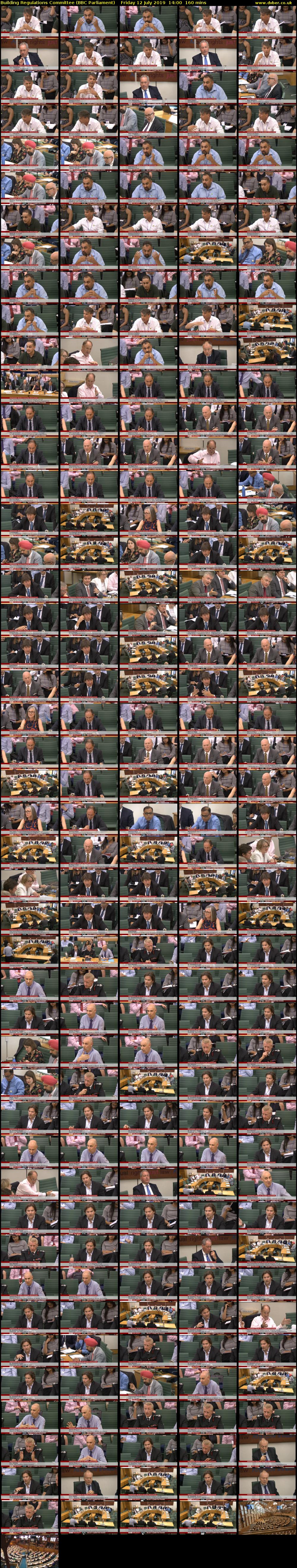 Building Regulations Committee (BBC Parliament) Friday 12 July 2019 14:00 - 16:40