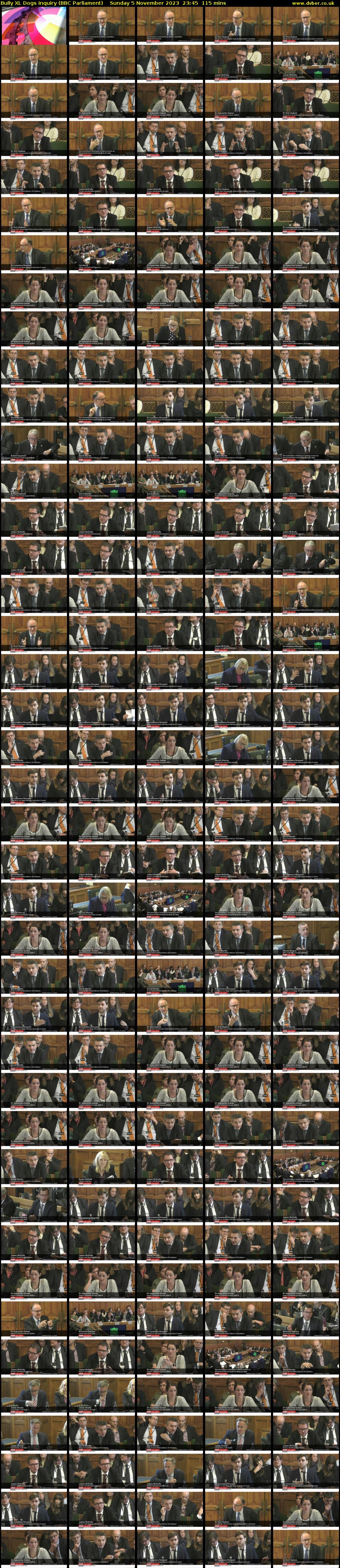 Bully XL Dogs Inquiry (BBC Parliament) Sunday 5 November 2023 23:45 - 01:40