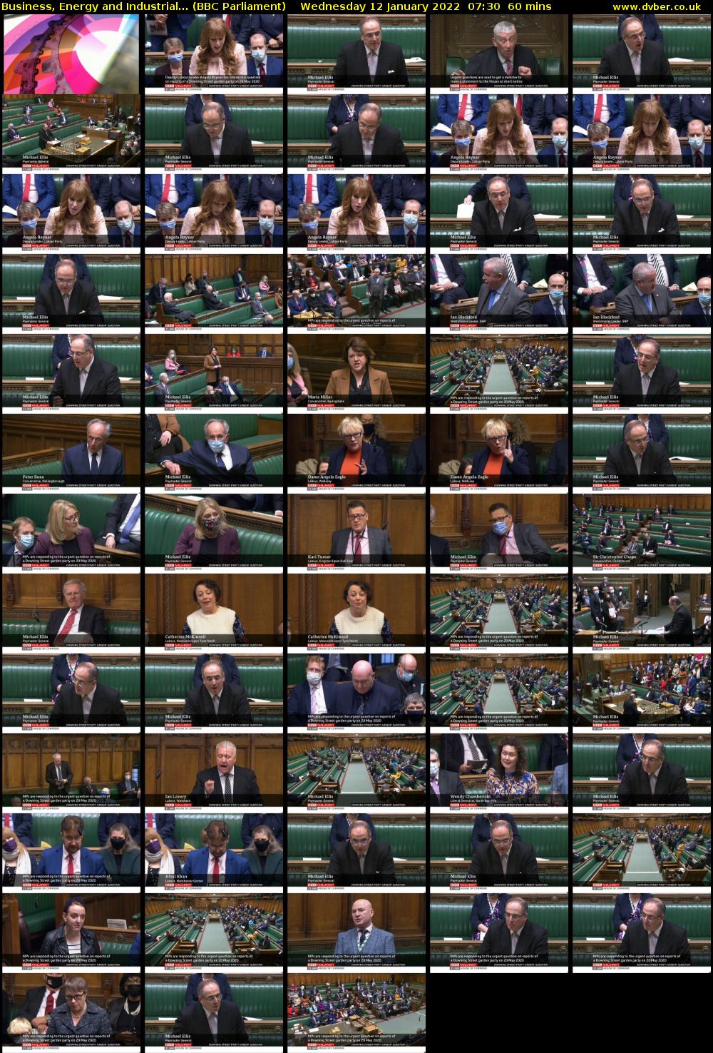 Business, Energy and Industrial... (BBC Parliament) Wednesday 12 January 2022 07:30 - 08:30