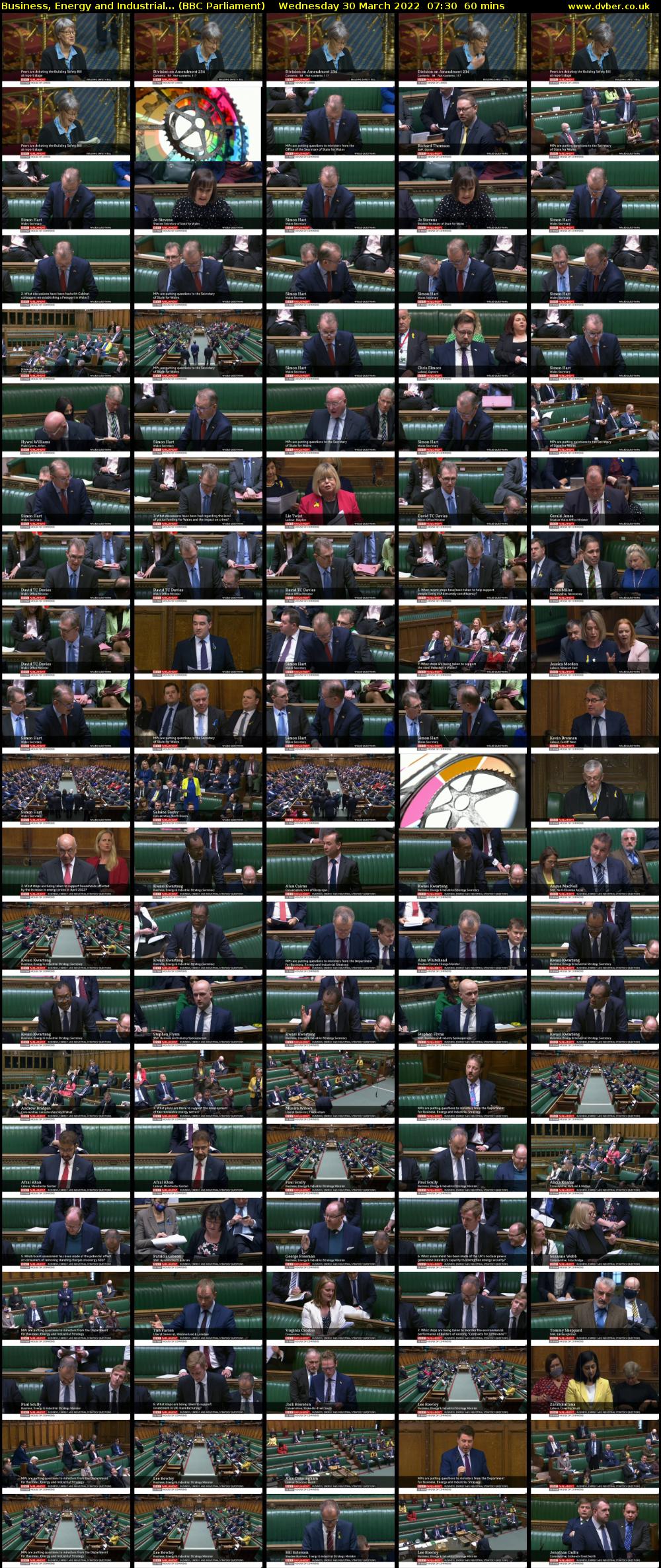 Business, Energy and Industrial... (BBC Parliament) Wednesday 30 March 2022 07:30 - 08:30