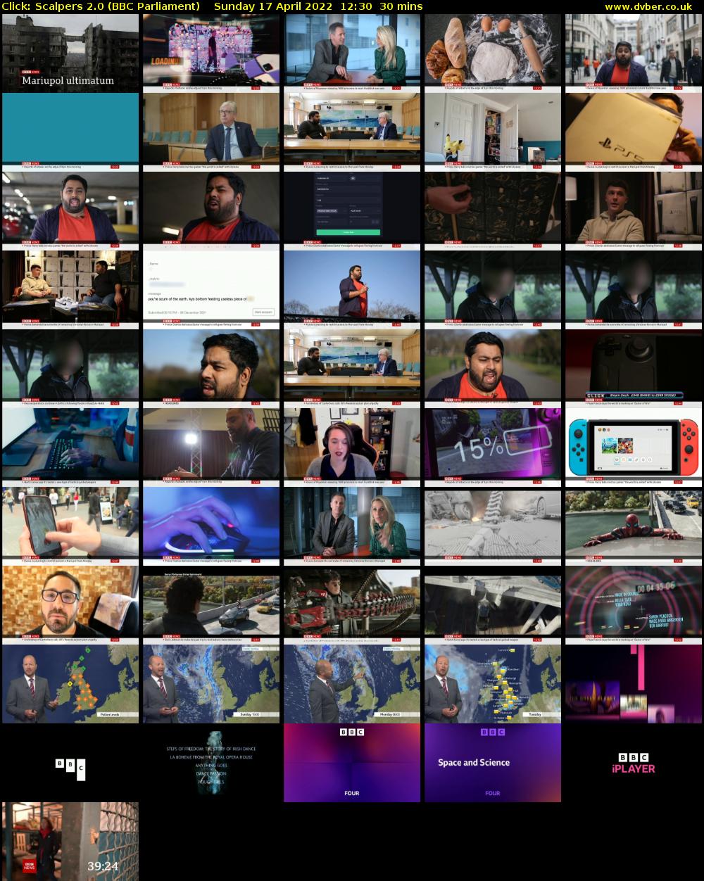 Click: Scalpers 2.0 (BBC Parliament) Sunday 17 April 2022 12:30 - 13:00