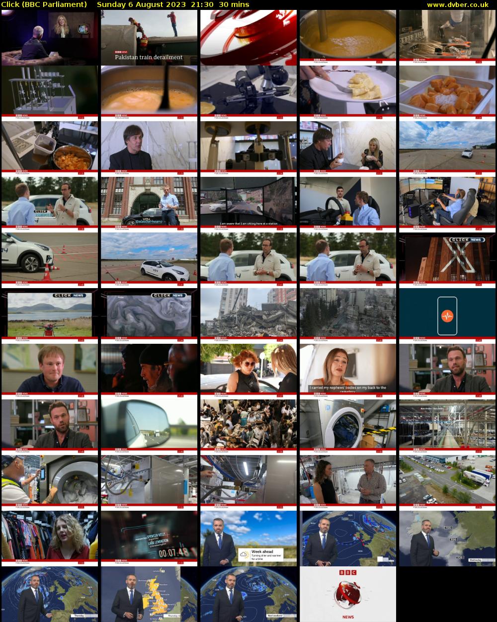 Click (BBC Parliament) Sunday 6 August 2023 21:30 - 22:00