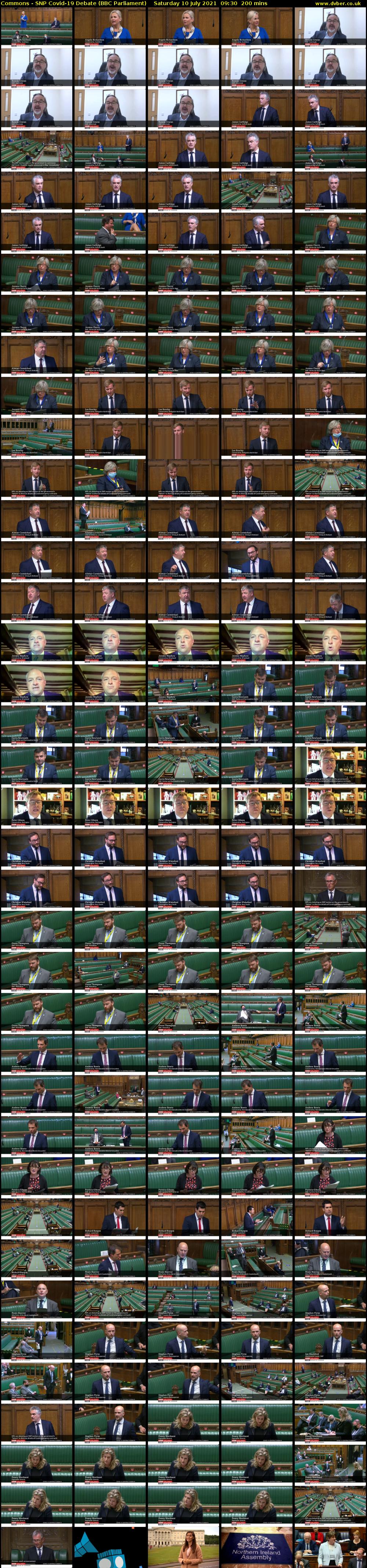 Commons - SNP Covid-19 Debate (BBC Parliament) Saturday 10 July 2021 09:30 - 12:50