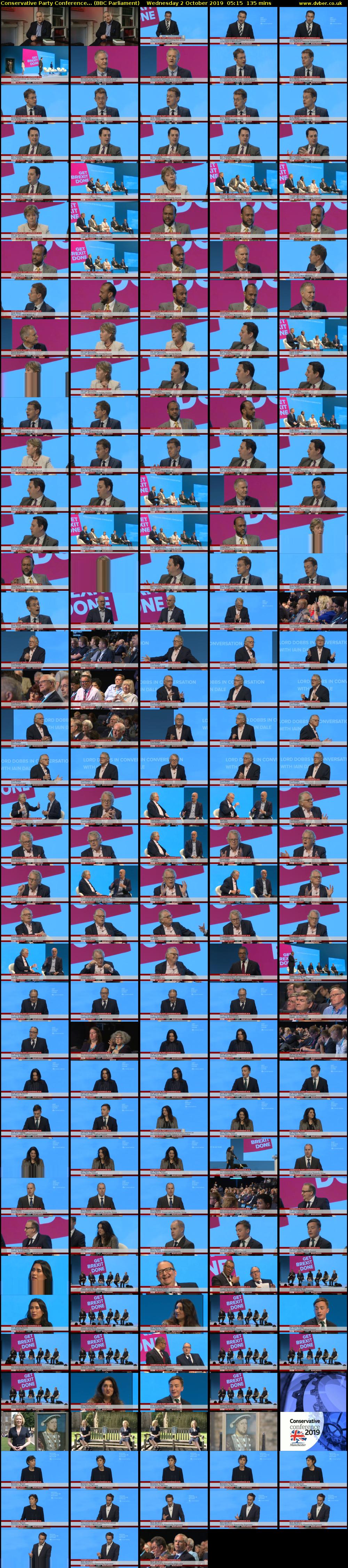 Conservative Party Conference... (BBC Parliament) Wednesday 2 October 2019 05:15 - 07:30