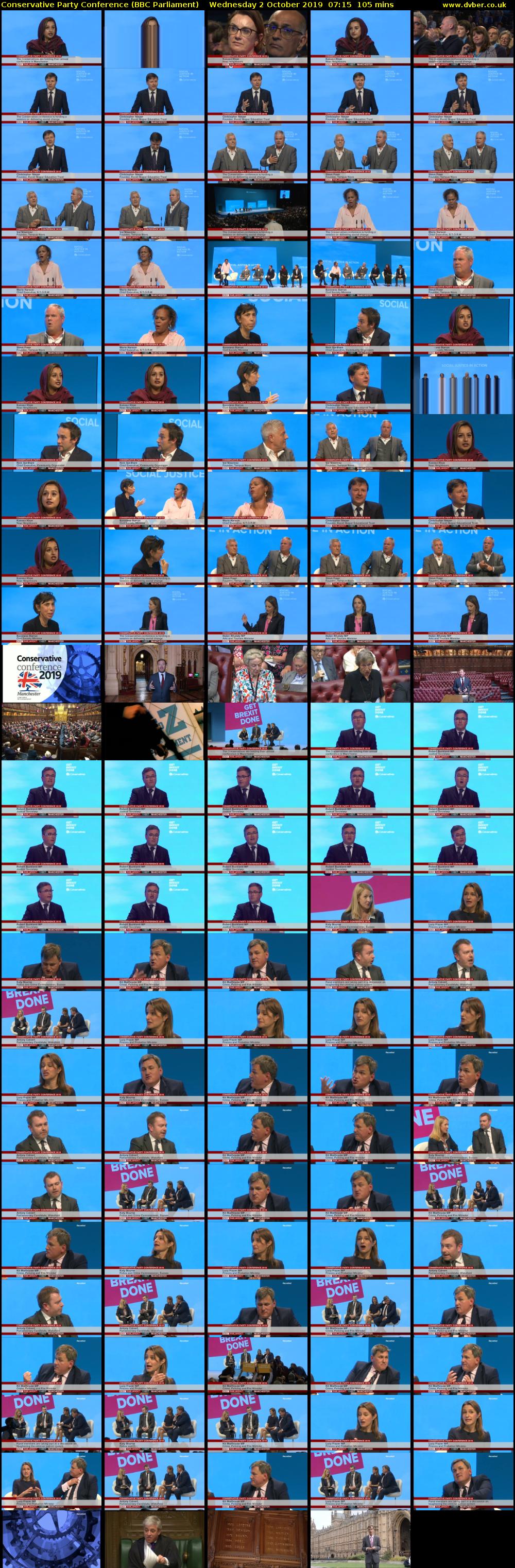 Conservative Party Conference (BBC Parliament) Wednesday 2 October 2019 07:15 - 09:00