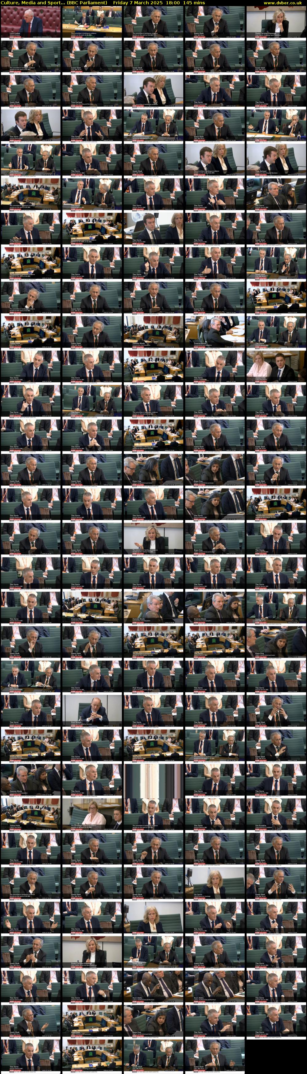 Culture, Media and Sport... (BBC Parliament) Friday 7 March 2025 18:00 - 20:25