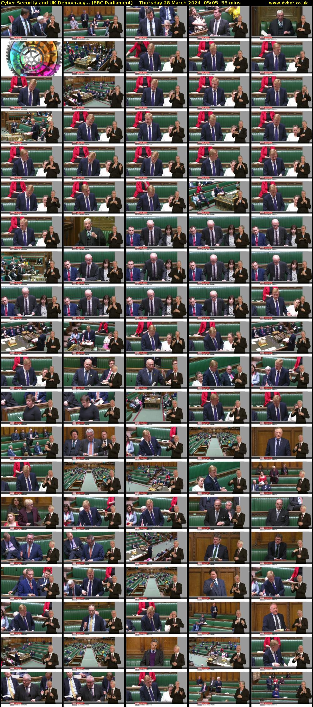 Cyber Security and UK Democracy... (BBC Parliament) Thursday 28 March 2024 05:05 - 06:00