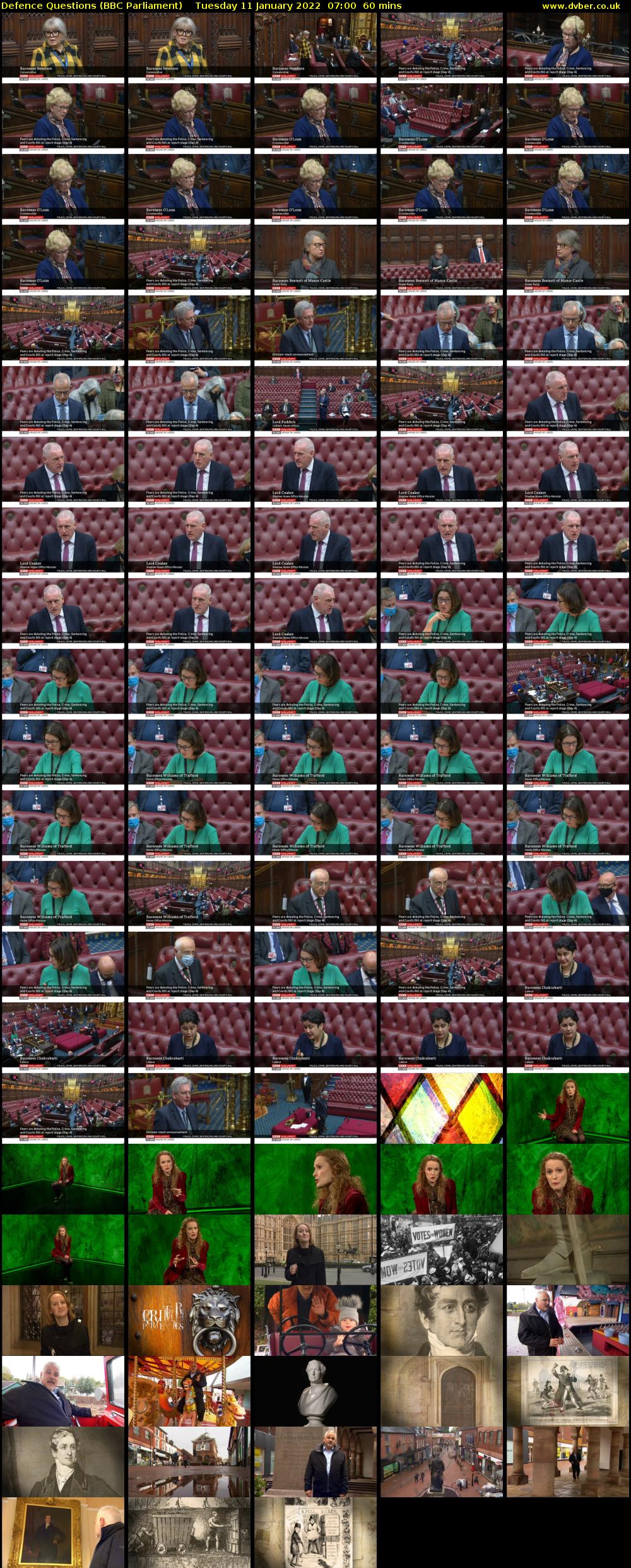Defence Questions (BBC Parliament) Tuesday 11 January 2022 07:00 - 08:00