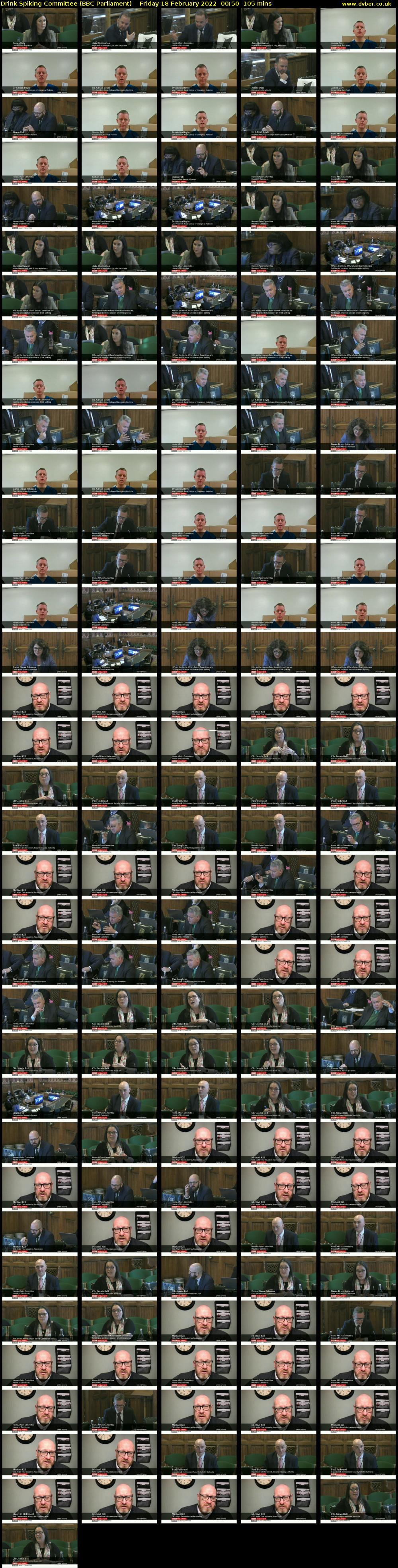 Drink Spiking Committee (BBC Parliament) Friday 18 February 2022 00:50 - 02:35