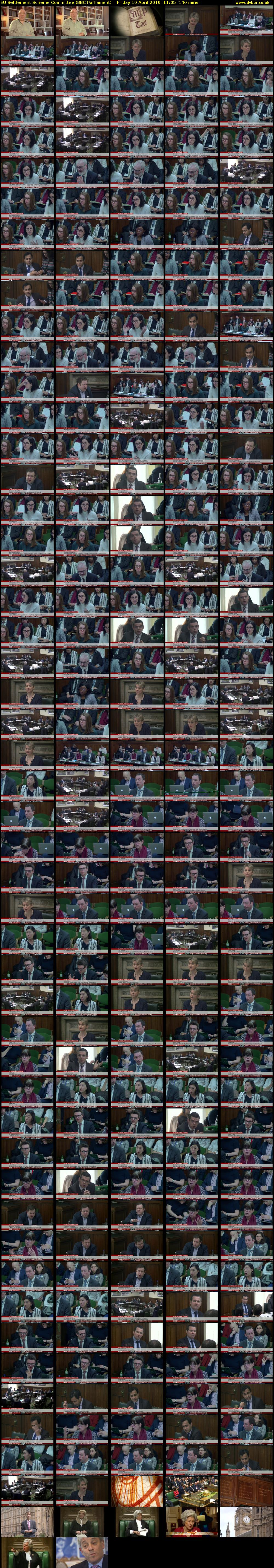 EU Settlement Scheme Committee (BBC Parliament) Friday 19 April 2019 11:05 - 13:25