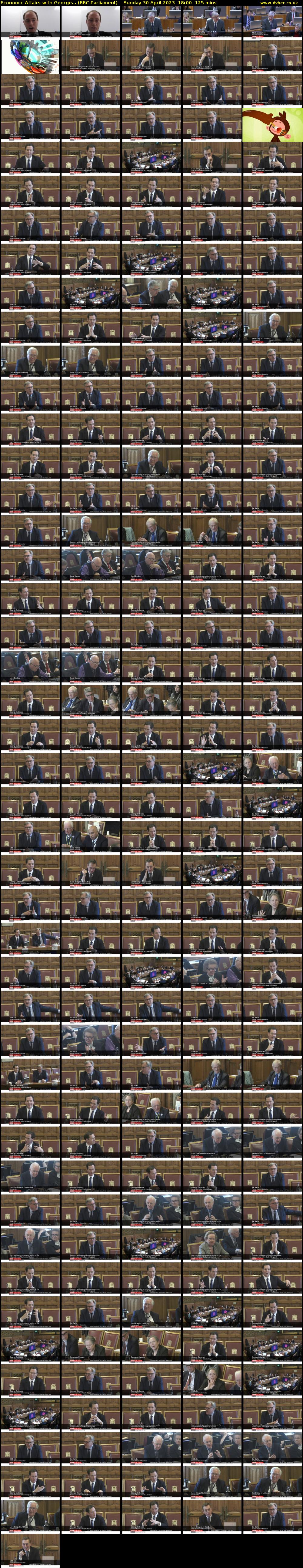 Economic Affairs with George... (BBC Parliament) Sunday 30 April 2023 18:00 - 20:05