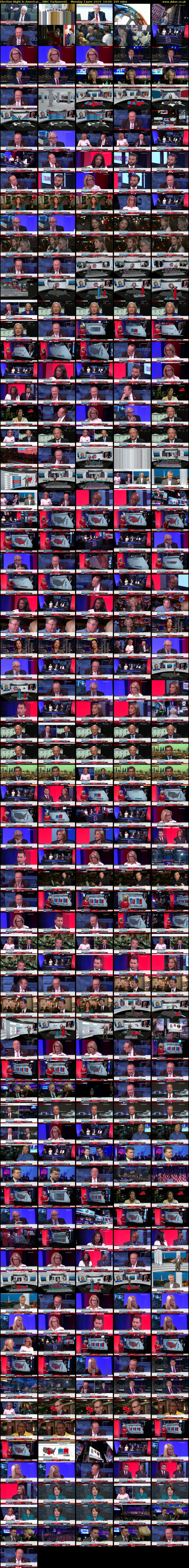Election Night in America:... (BBC Parliament) Monday 3 June 2019 10:00 - 13:25