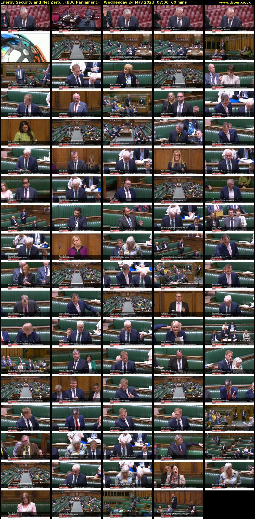 Energy Security and Net Zero... (BBC Parliament) Wednesday 24 May 2023 07:00 - 08:00