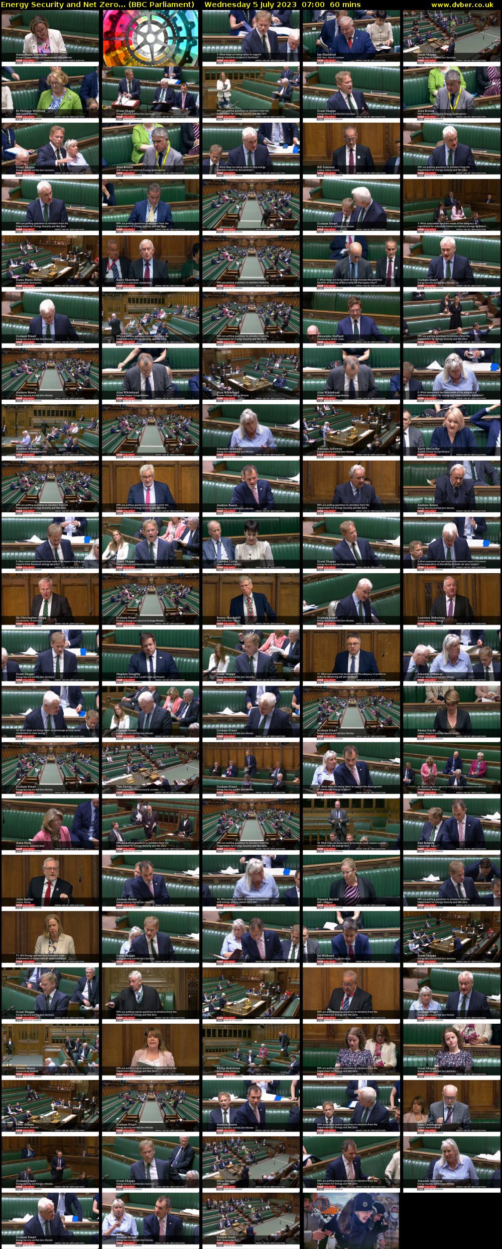 Energy Security and Net Zero... (BBC Parliament) Wednesday 5 July 2023 07:00 - 08:00