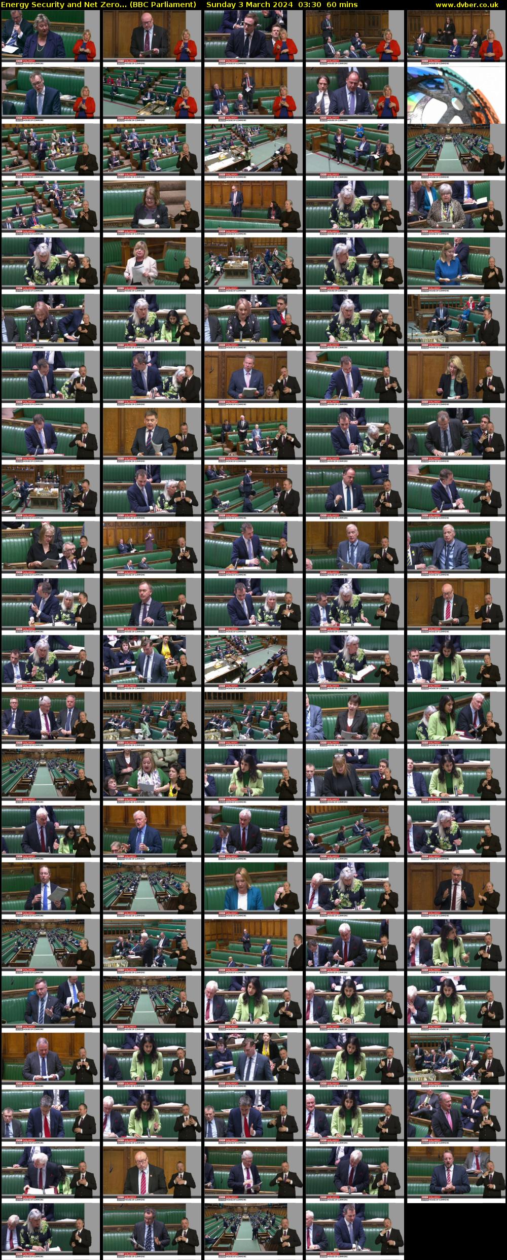 Energy Security and Net Zero... (BBC Parliament) Sunday 3 March 2024 03:30 - 04:30