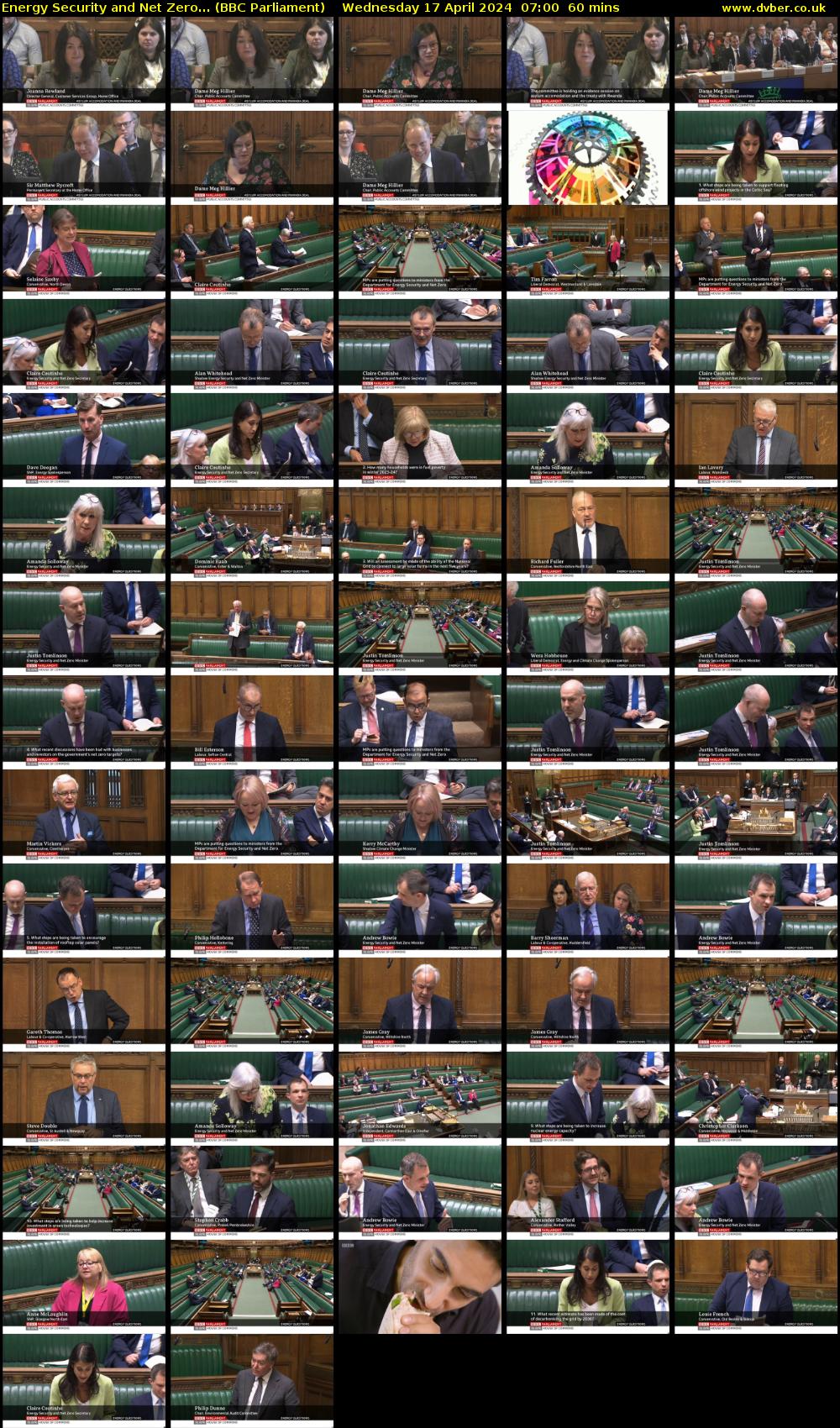 Energy Security and Net Zero... (BBC Parliament) Wednesday 17 April 2024 07:00 - 08:00