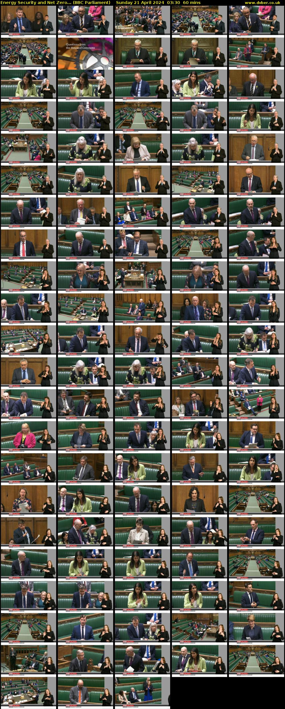 Energy Security and Net Zero... (BBC Parliament) Sunday 21 April 2024 03:30 - 04:30