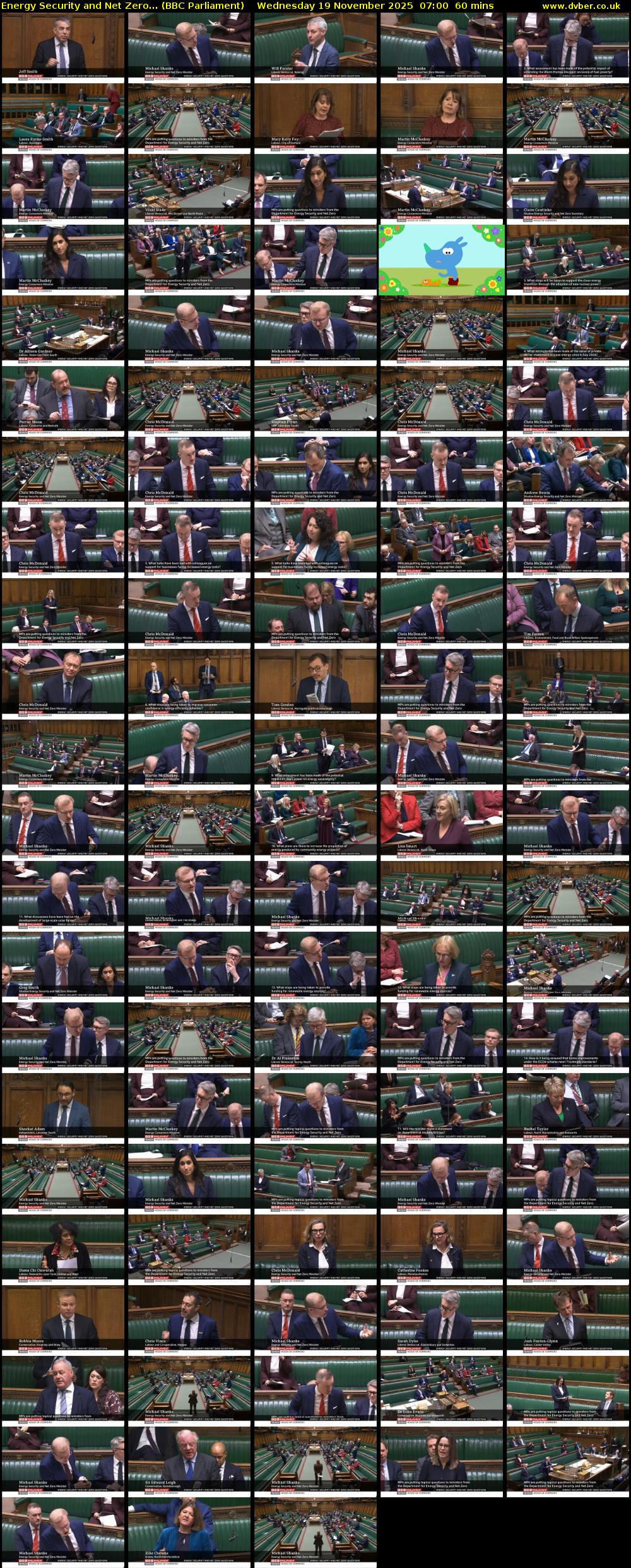 Energy Security and Net Zero... (BBC Parliament) Wednesday 19 November 2025 07:00 - 08:00
