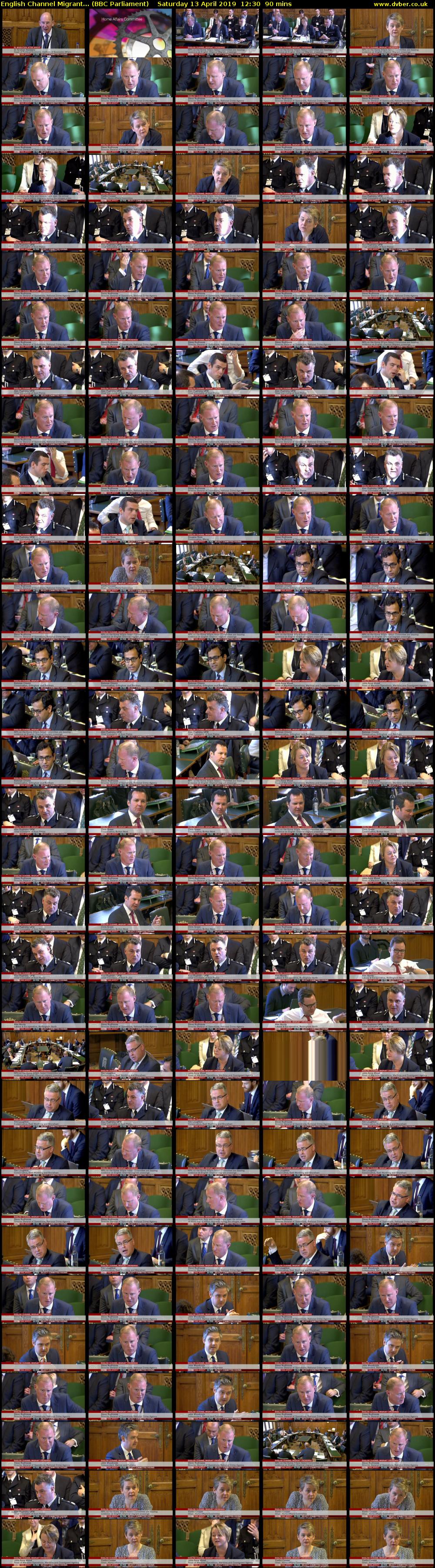 English Channel Migrant... (BBC Parliament) Saturday 13 April 2019 12:30 - 14:00