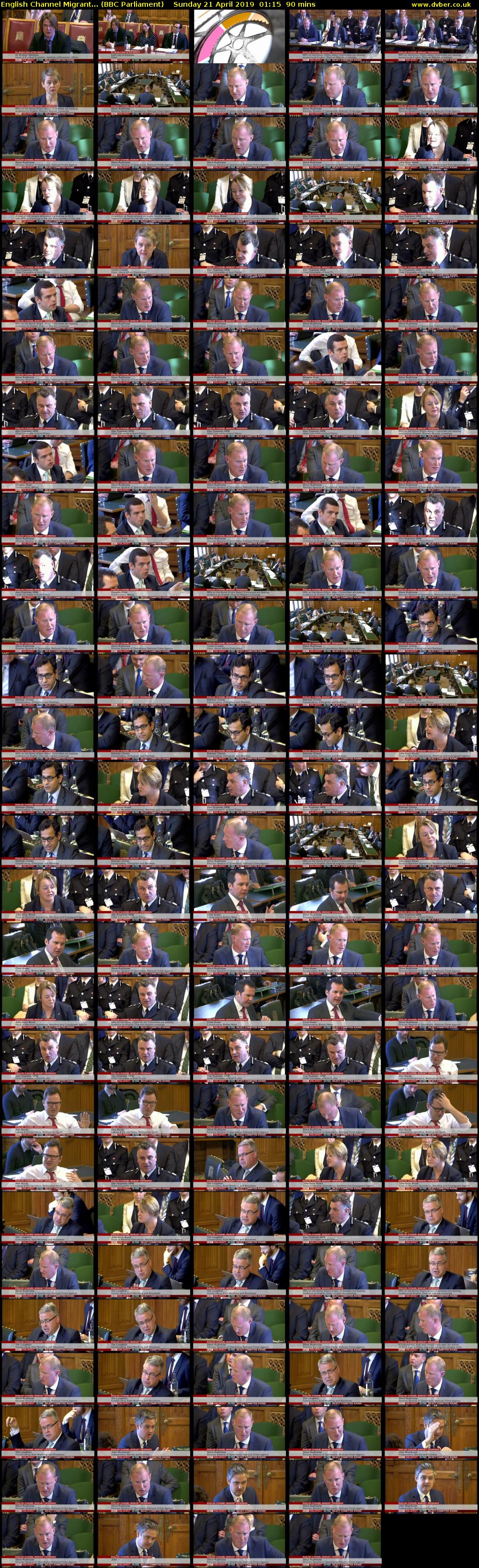 English Channel Migrant... (BBC Parliament) Sunday 21 April 2019 01:15 - 02:45