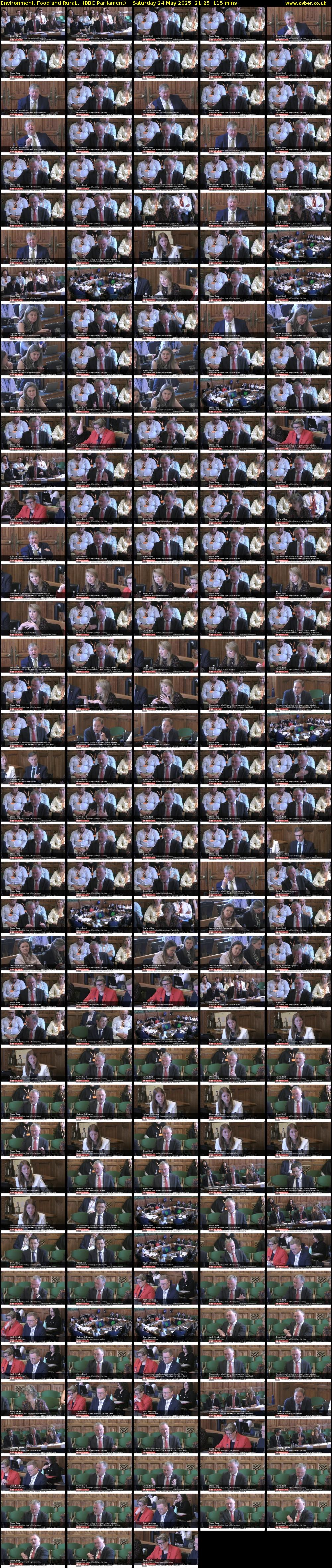 Environment, Food and Rural... (BBC Parliament) Saturday 24 May 2025 21:25 - 23:20