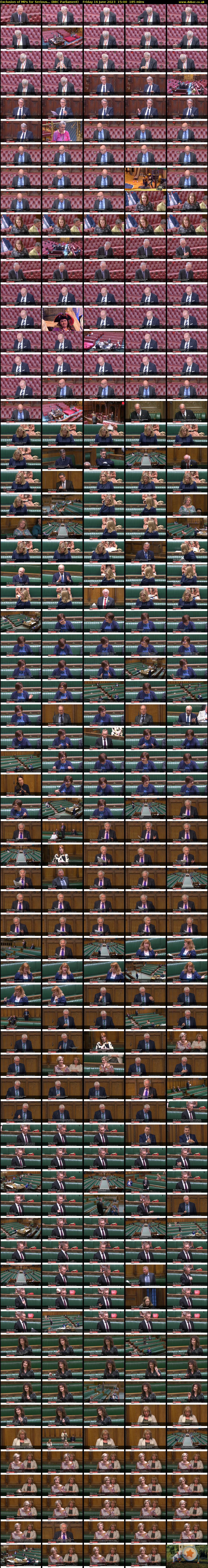 Exclusion of MPs for Serious... (BBC Parliament) Friday 16 June 2023 15:00 - 18:05