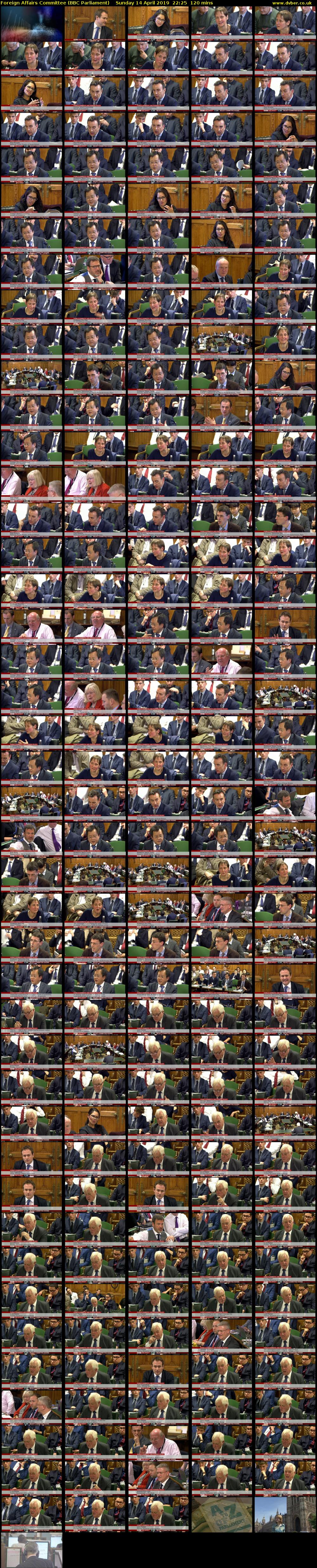 Foreign Affairs Committee (BBC Parliament) Sunday 14 April 2019 22:25 - 00:25