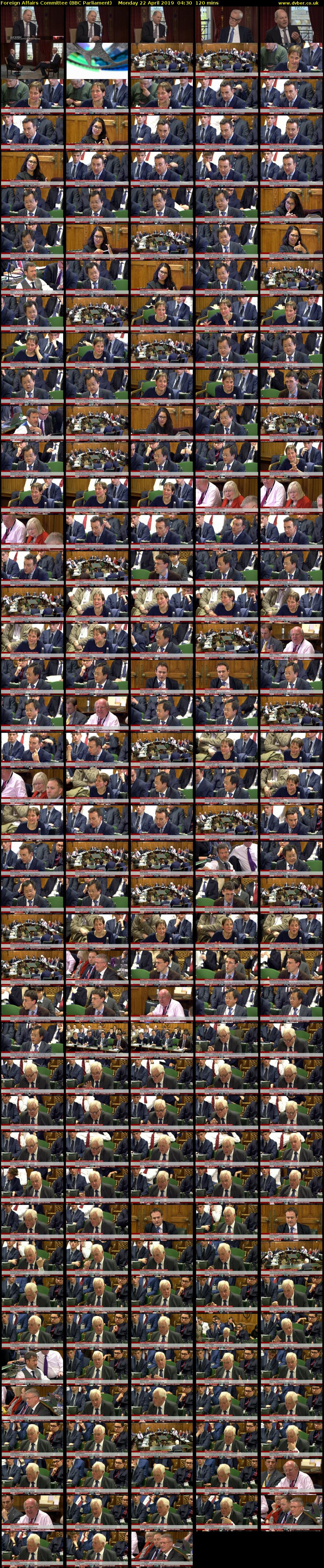 Foreign Affairs Committee (BBC Parliament) Monday 22 April 2019 04:30 - 06:30
