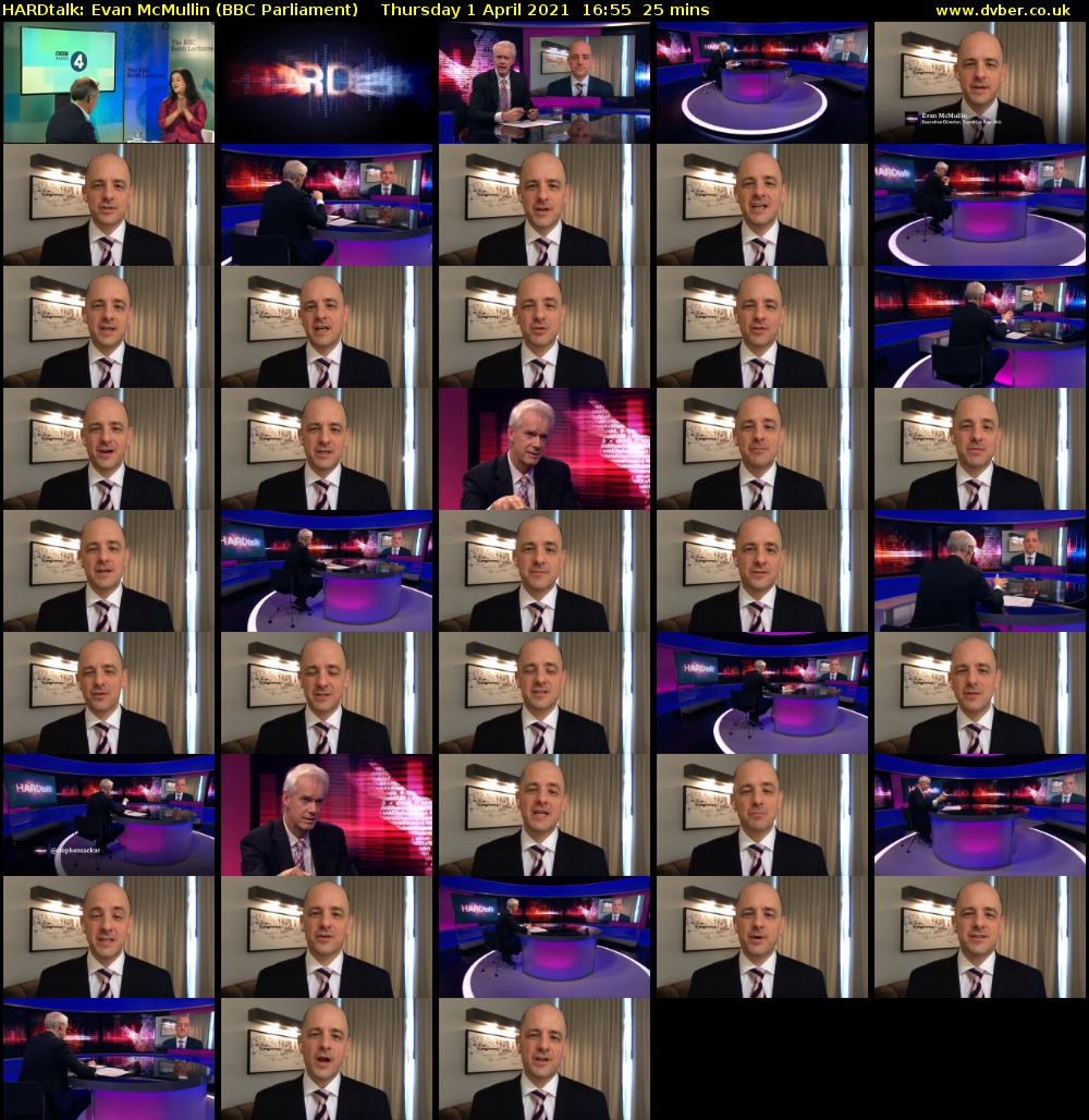 HARDtalk: Evan McMullin (BBC Parliament) Thursday 1 April 2021 16:55 - 17:20