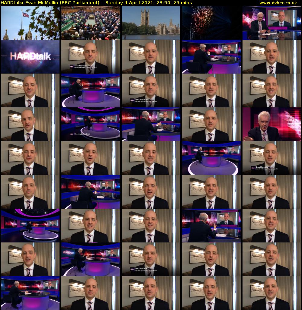HARDtalk: Evan McMullin (BBC Parliament) Sunday 4 April 2021 23:50 - 00:15