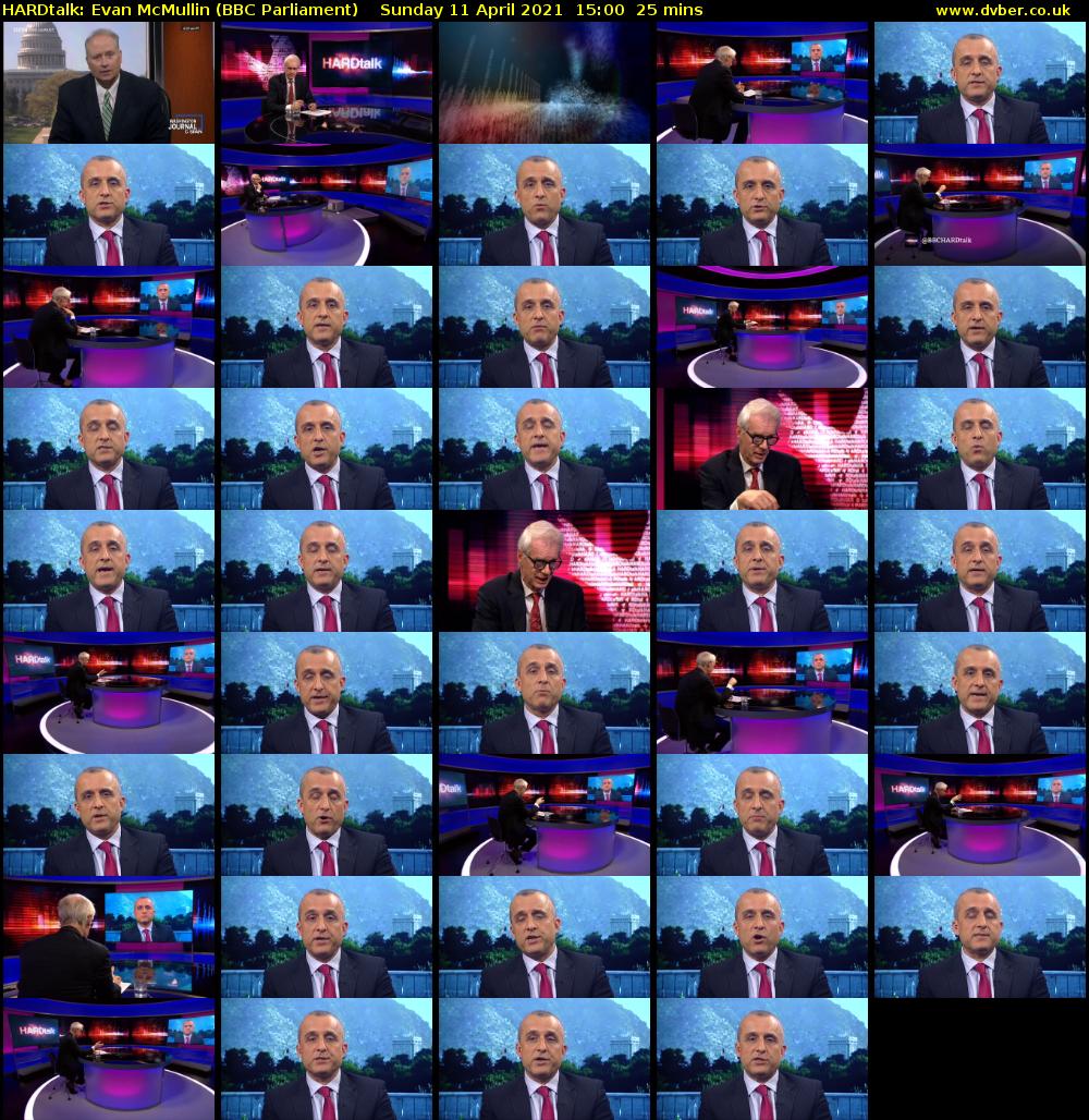 HARDtalk: Evan McMullin (BBC Parliament) Sunday 11 April 2021 15:00 - 15:25