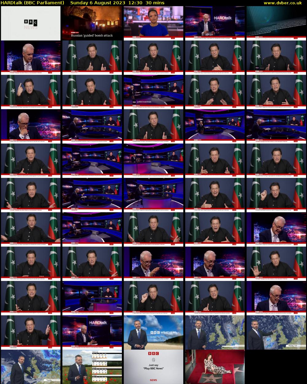 HARDtalk (BBC Parliament) Sunday 6 August 2023 12:30 - 13:00