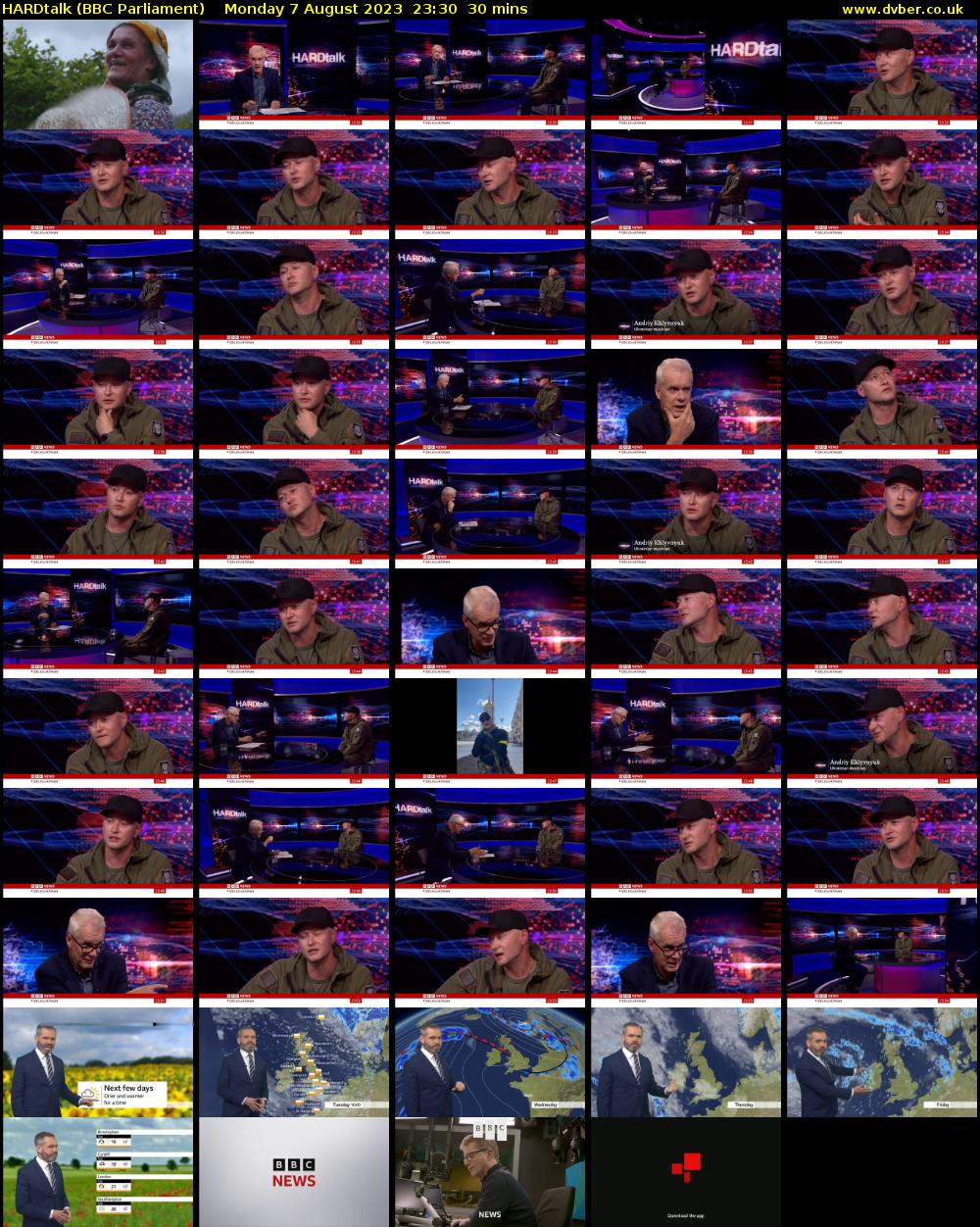 HARDtalk (BBC Parliament) Monday 7 August 2023 23:30 - 00:00