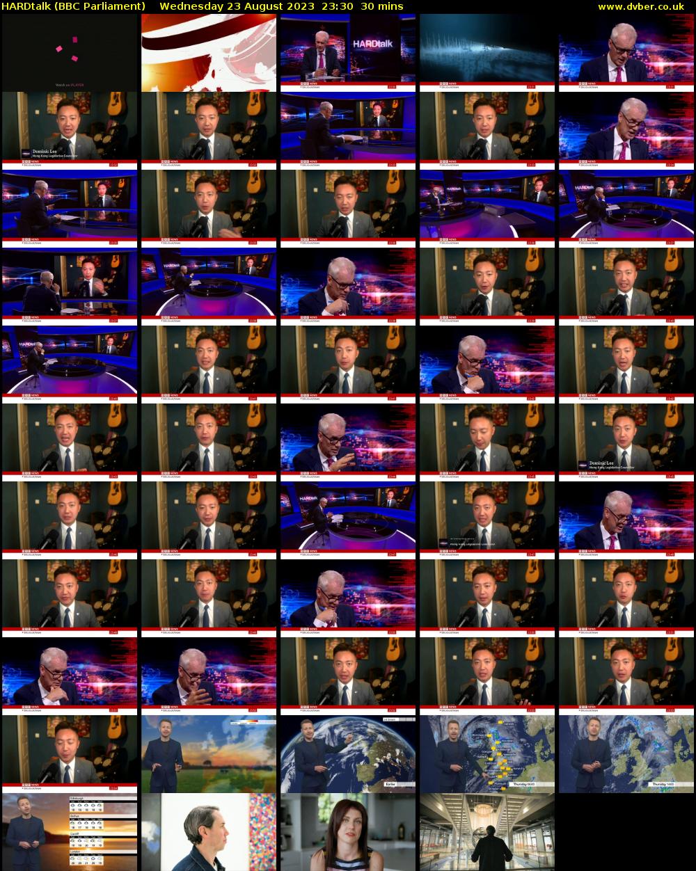 HARDtalk (BBC Parliament) Wednesday 23 August 2023 23:30 - 00:00