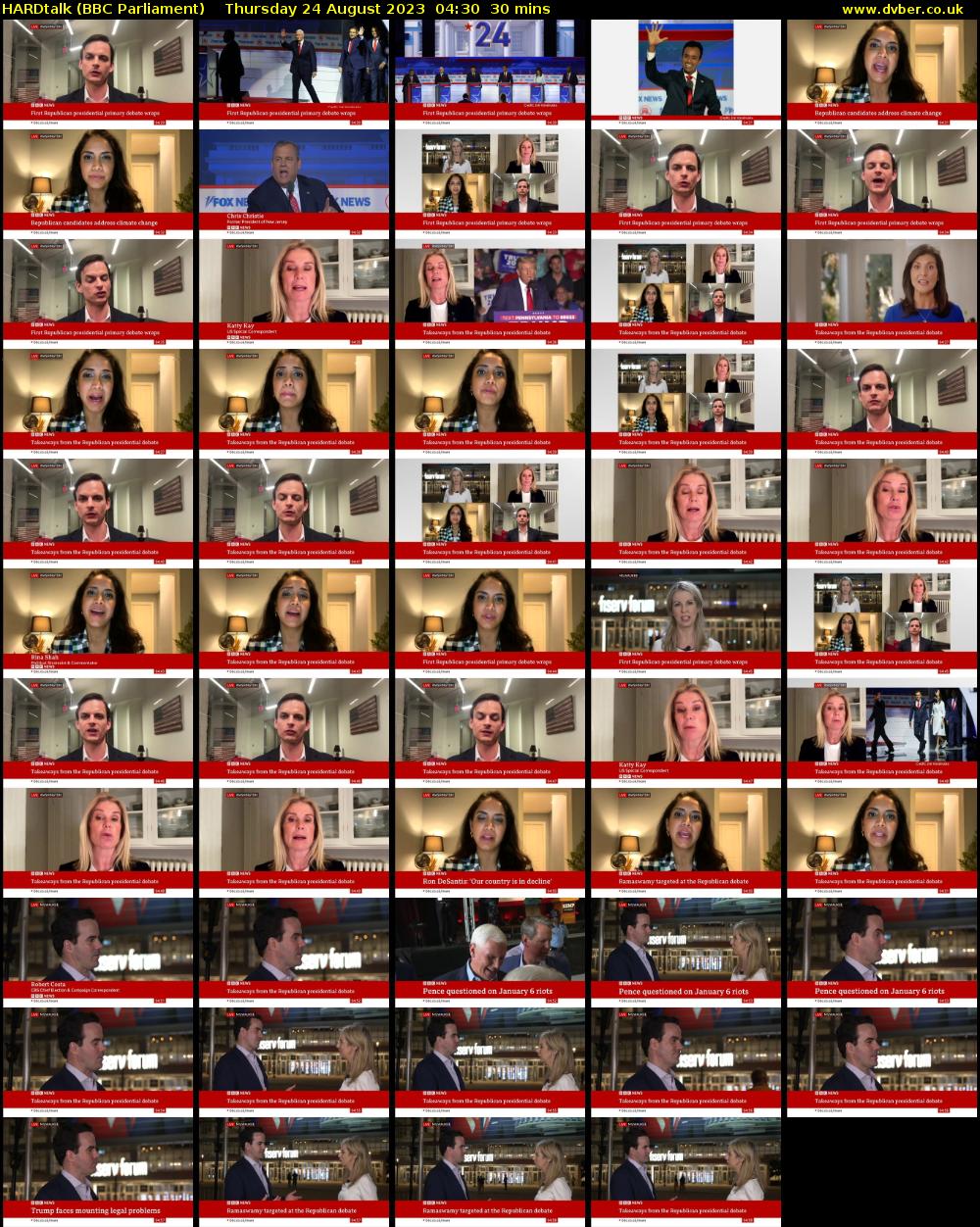 HARDtalk (BBC Parliament) Thursday 24 August 2023 04:30 - 05:00