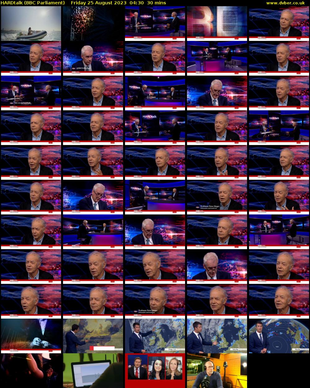 HARDtalk (BBC Parliament) Friday 25 August 2023 04:30 - 05:00