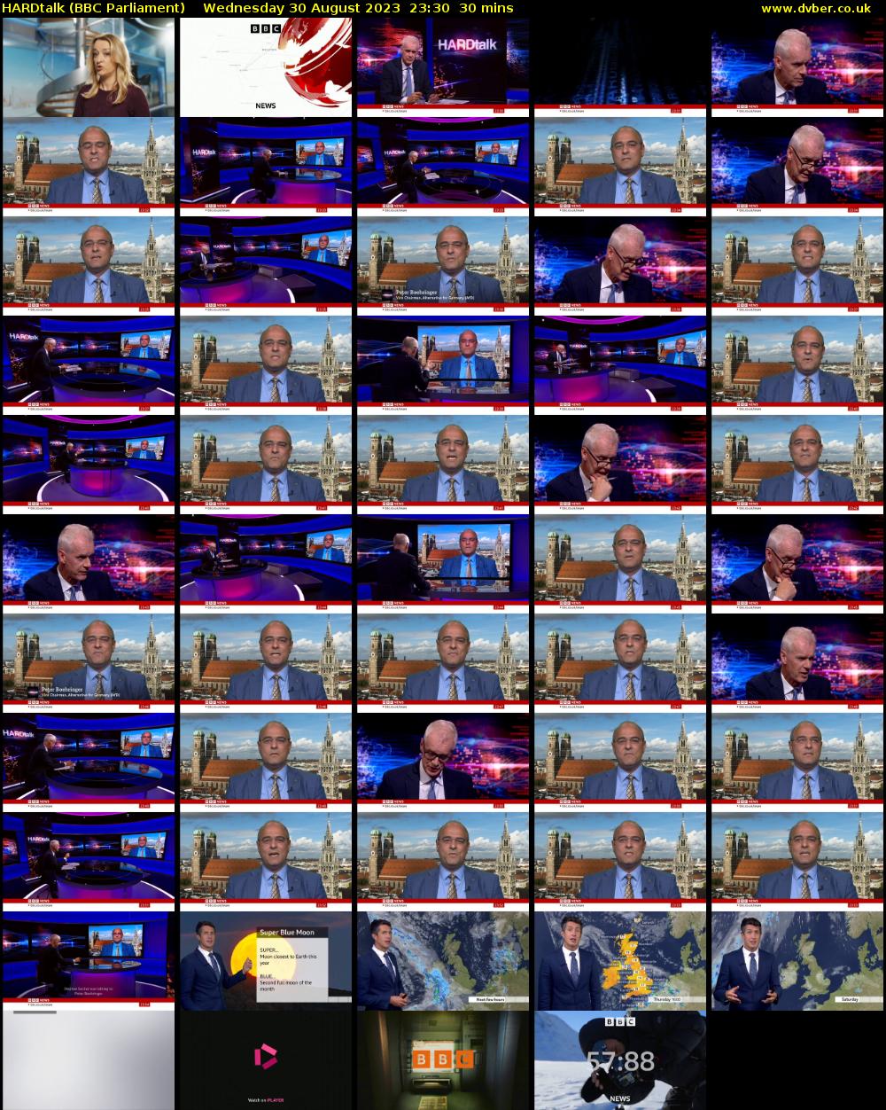 HARDtalk (BBC Parliament) Wednesday 30 August 2023 23:30 - 00:00