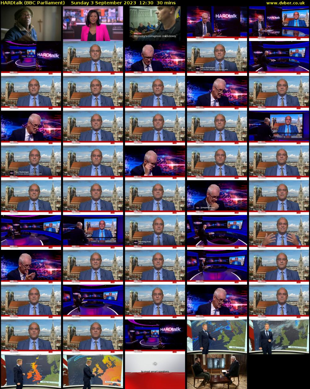HARDtalk (BBC Parliament) Sunday 3 September 2023 12:30 - 13:00