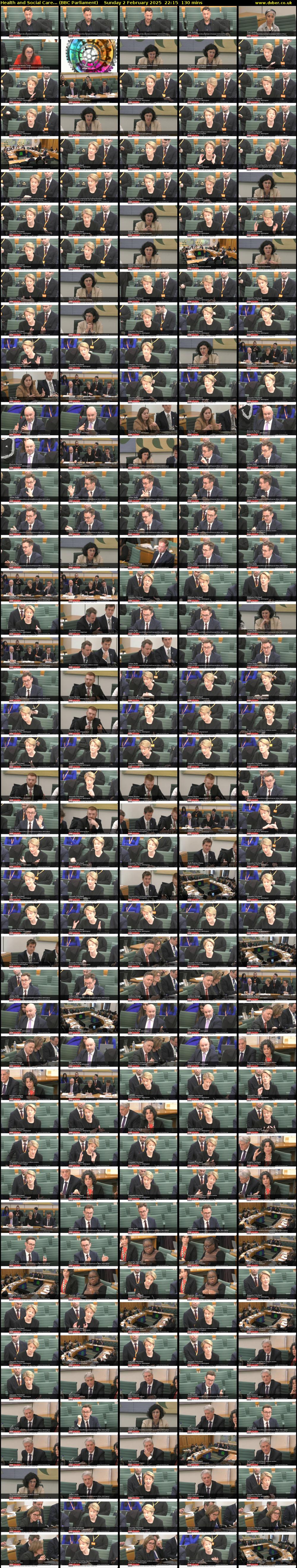 Health and Social Care... (BBC Parliament) Sunday 2 February 2025 22:15 - 00:25