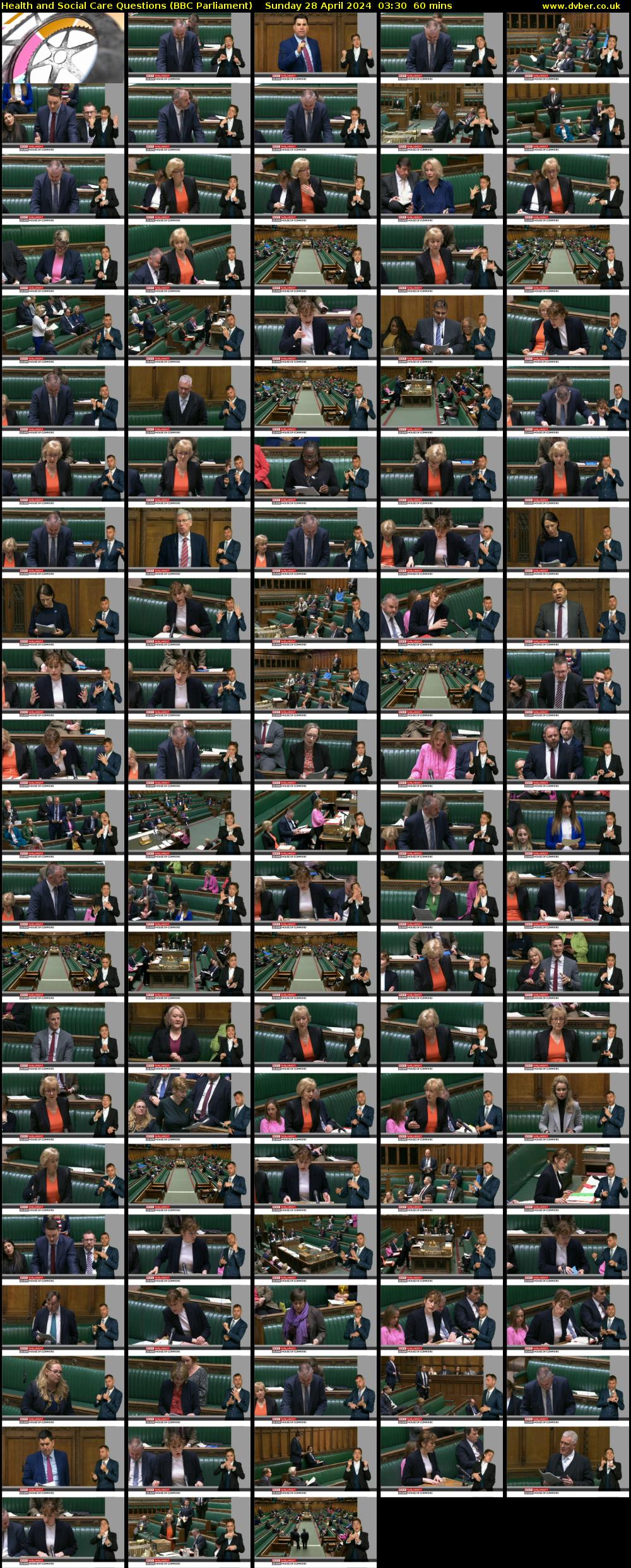 Health and Social Care Questions (BBC Parliament) Sunday 28 April 2024 03:30 - 04:30