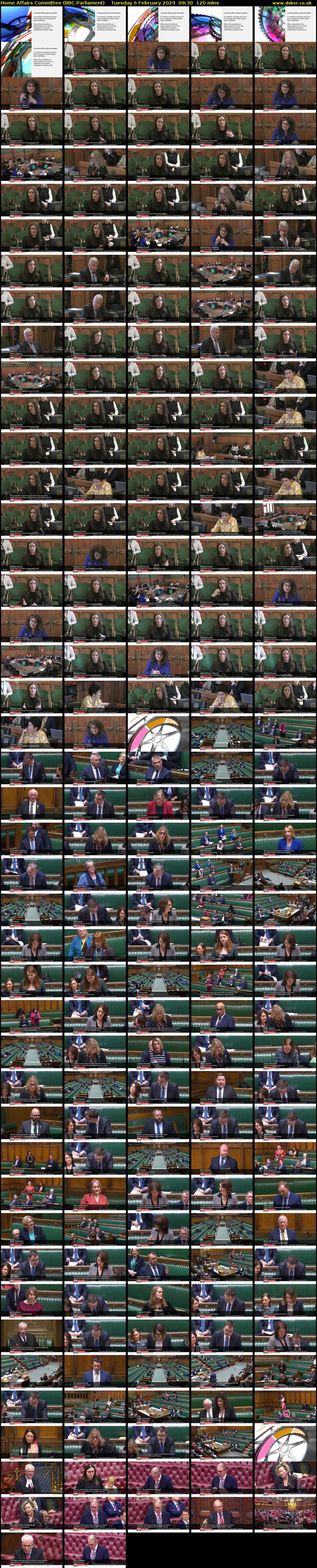 Home Affairs Committee (BBC Parliament) Tuesday 6 February 2024 09:30 - 11:30