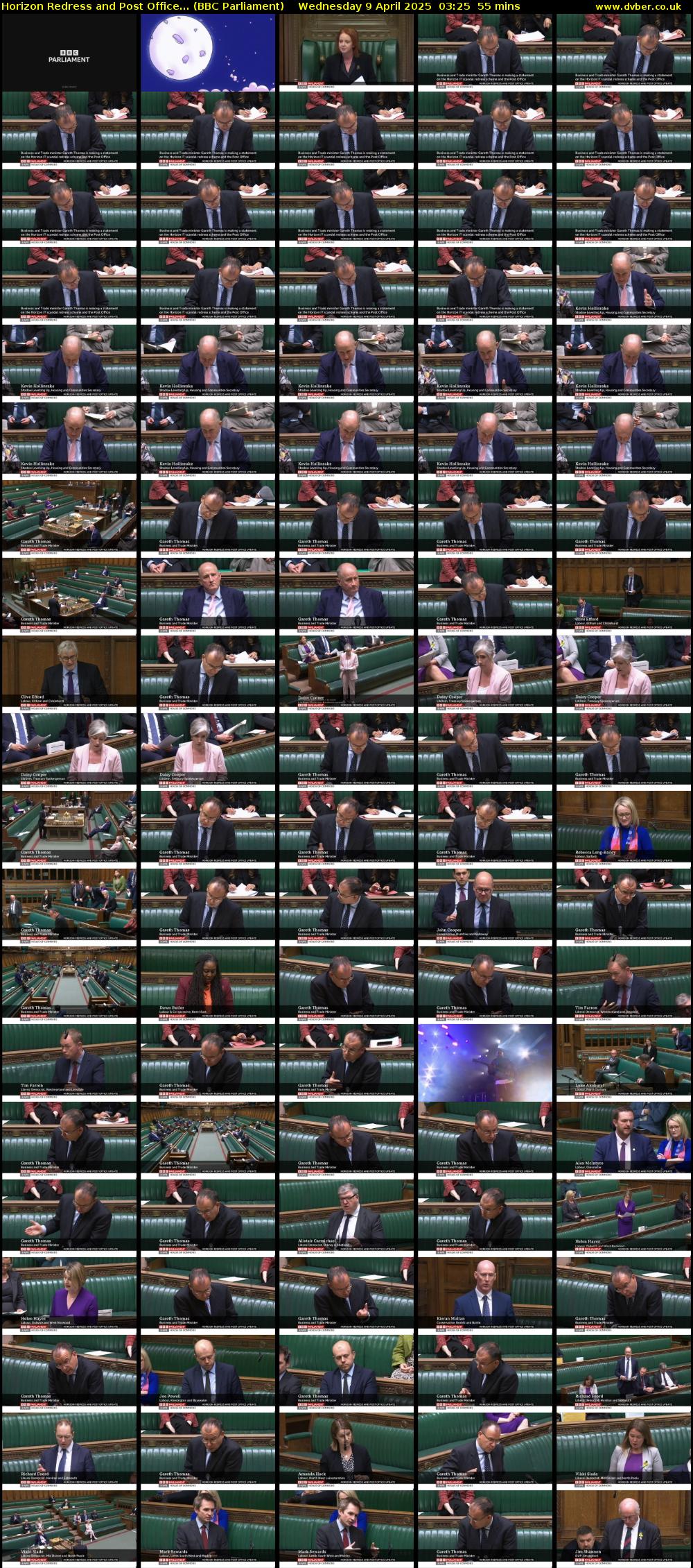 Horizon Redress and Post Office... (BBC Parliament) Wednesday 9 April 2025 03:25 - 04:20