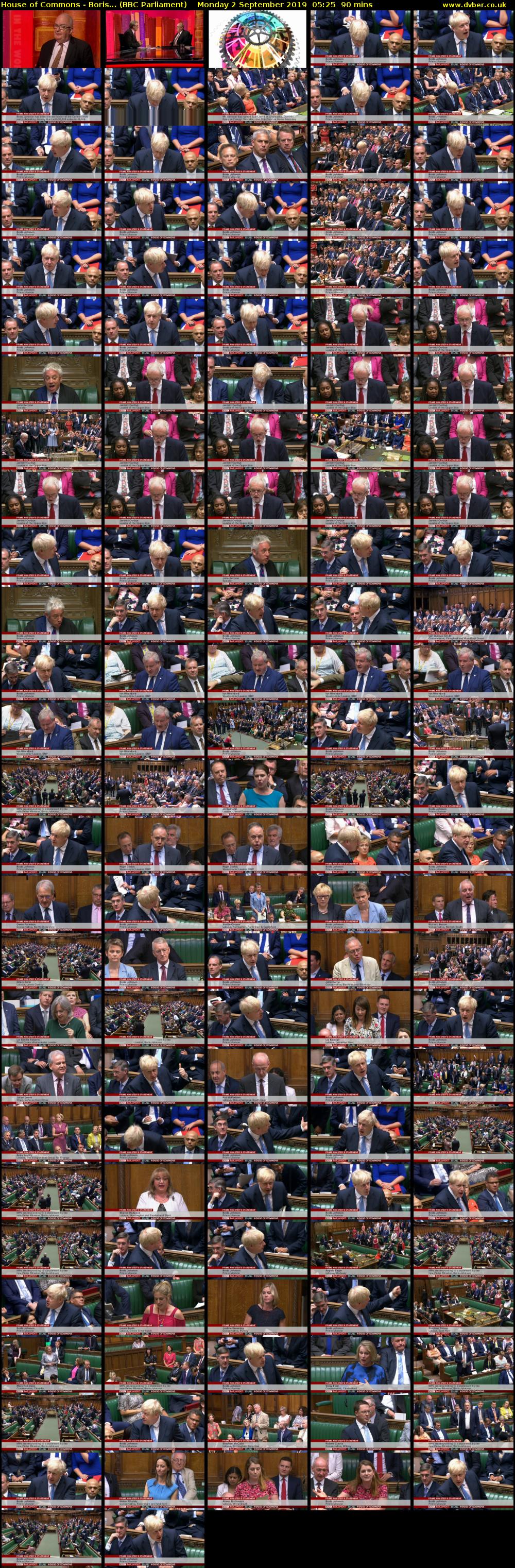 House of Commons - Boris... (BBC Parliament) Monday 2 September 2019 05:25 - 06:55