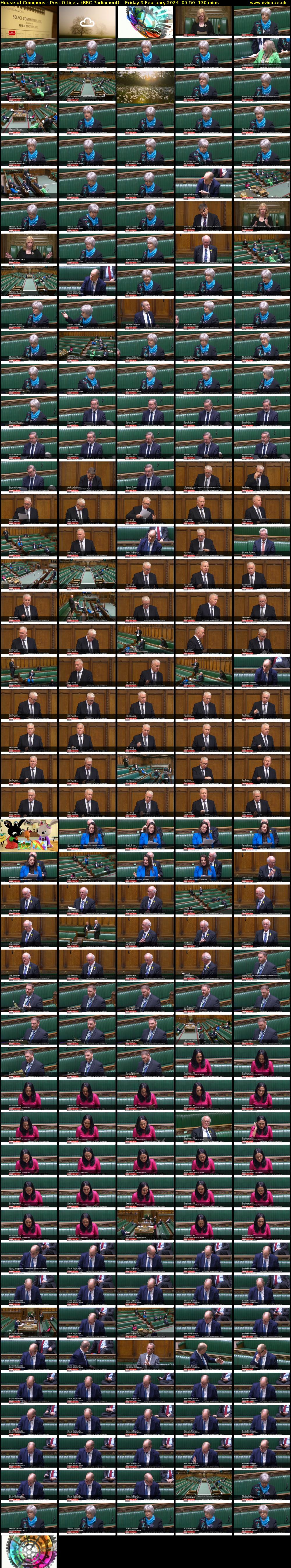 House of Commons - Post Office... (BBC Parliament) Friday 9 February 2024 05:50 - 08:00