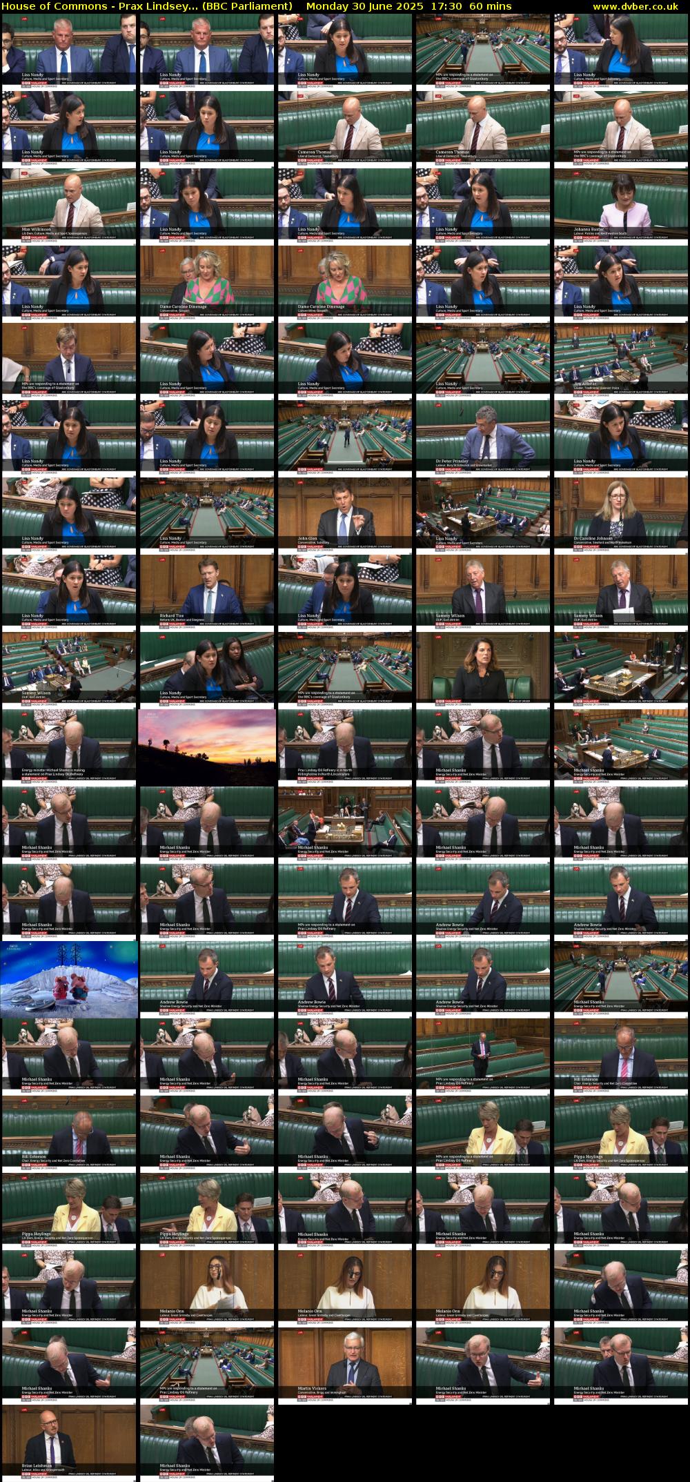 House of Commons - Prax Lindsey... (BBC Parliament) Monday 30 June 2025 17:30 - 18:30