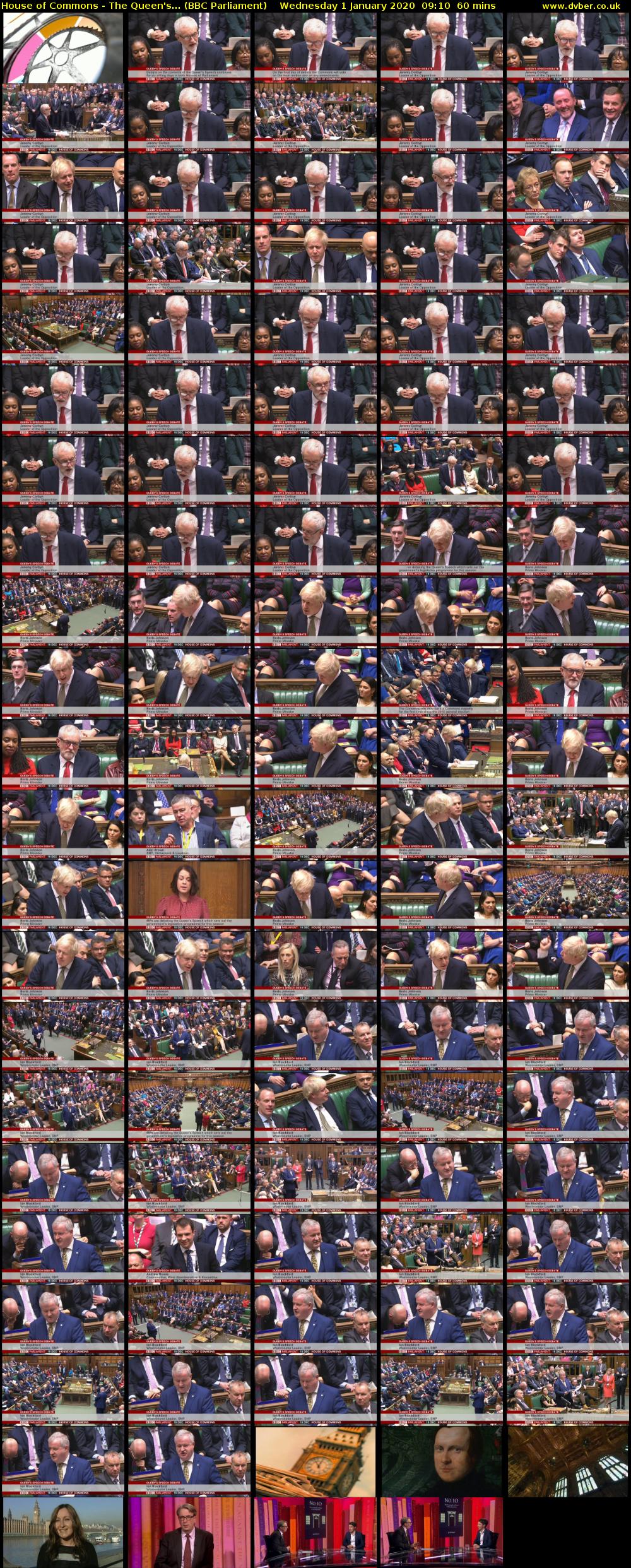 House of Commons - The Queen's... (BBC Parliament) Wednesday 1 January 2020 09:10 - 10:10