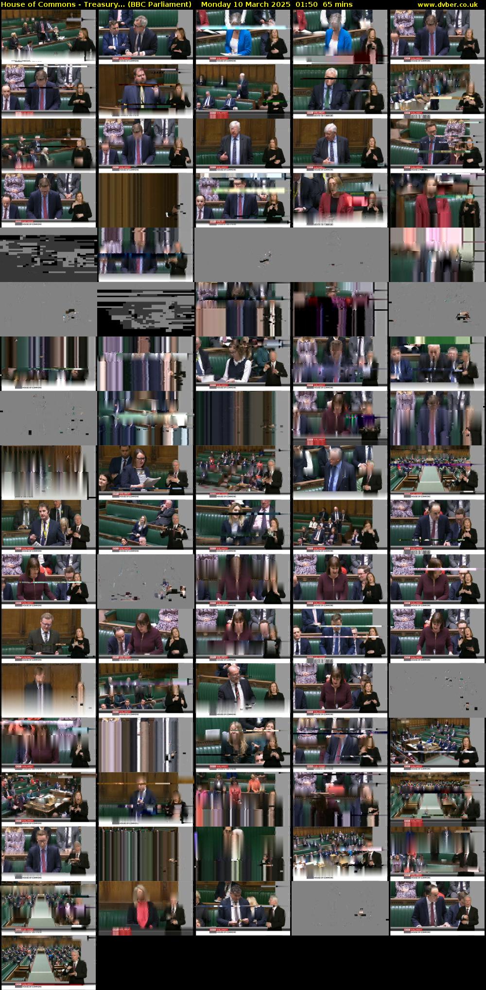 House of Commons - Treasury... (BBC Parliament) Monday 10 March 2025 01:50 - 02:55
