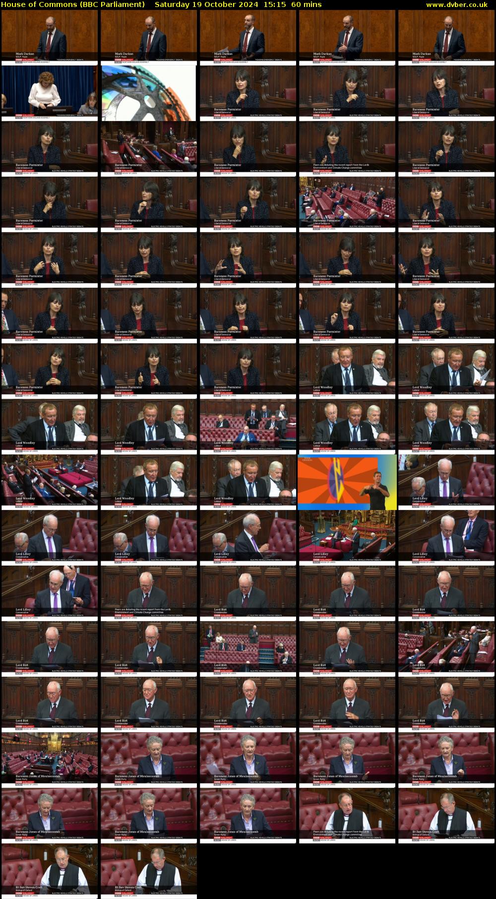 House of Commons (BBC Parliament) Saturday 19 October 2024 15:15 - 16:15
